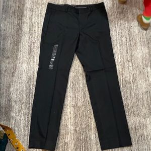 Ryan slim fit, straight leg black pant